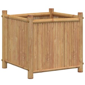 Jarrones y macetas de madera de bambú, OEM, personalizados, al por mayor |   Aqdus Saleem India - Product Image 4