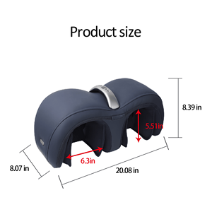 Massaggiatore per Ginocchia a Pressione d'Aria Blu Scuro, Non Adatto per il Sollevamento, per Applicazione su Gambe e Corpo, Perfetto Massaggiatore per Piedi - Product Image 3