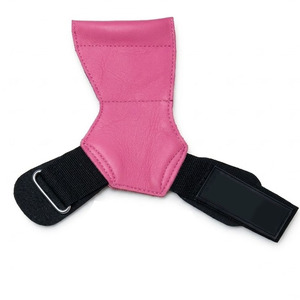 Poignées de musculation en cuir premium pour la musculation - Protection antidérapante pour la paume avec soutien du poignet pour le fitness et le cross-training - Product Image 4