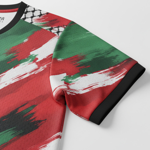 Palestine <b>Soccer</b> Jersey Mens Football Shirt Custom Team Name Number Printing Breathable Quick Dry <b>Soccer</b> Training Wear - Product Image 5