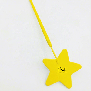 Espejo para Extensión de Pestañas en Forma de Estrella, de Acero Inoxidable, de Una Sola Cara, con Recubrimiento en Polvo Amarillo, Espejo de Maquillaje - Product Image 5