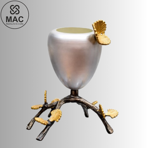 Elegante Florero de Latón para el Hogar – Decoración Moderna y Ligera para Mesa, Ideal para Bodas, Pascua y Fiestas - Product Image 4