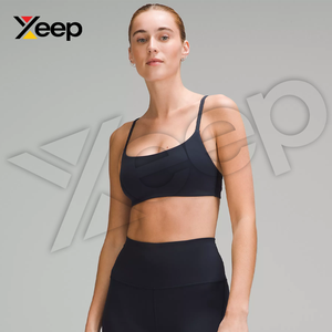 XEEP High Quality Women Yoga Sports <b>Bra</b> XC-SB-16 Simple Breathable Adjustable <b>Straps</b> Removable Pads High Support Quick Dry - Product Image 1
