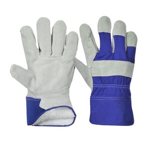 Gants de travail canadiens en cuir de vachette pleine fleur, anti-coupure, robustes, pour la protection industrielle et les usages généraux - Product Image 1