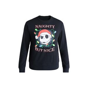 Sweat-shirts d'hiver imprimés pour hommes, coupe ajustée, col rond, tricotés, de haute qualité, élégants et décontractés, fabriqués en usine, service OEM, 280g - Product Image 1