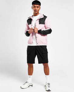 OEM Custom Canvas <b>Waterproof</b> Windproof Quarter-Zip Pullover Windbreaker <b>Golf</b> <b>Jacket</b> 100% Polyester <b>Lightweight</b> for Men - Product Image 4