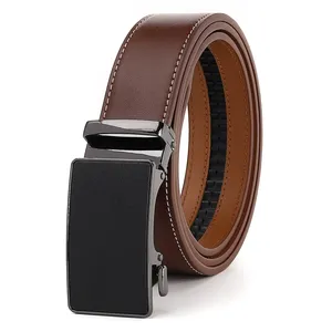 Cinturón de Cuero Clásico para Hombre, Cinturón de Cintura Duradero de Primera Calidad, Adecuado para Uso Formal e Informal - Product Image 6