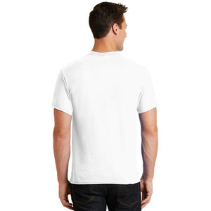 Camiseta Básica Lisa de Algodón para Hombre y Mujer, Cuello Redondo, Suave, Ligera, Transpirable, Informal, para Verano, Venta al por Mayor, EE. UU. - Product Image 3