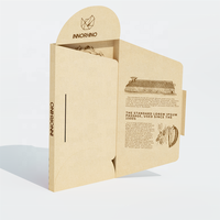 Boîte d'emballage personnalisée de luxe en carton organique avec dorure à chaud, finition mate et gaufrage pour chocolat et brillant à lèvres