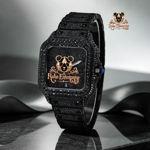นาฬิกาข้อมือควอตซ์ทรงสี่เหลี่ยมหรูหราทันสมัย ตัวเรือนโลหะผสม โครงตัวเรือนแบบหลายชั้น พร้อมเครื่องหมายบอกเวลาอย่างละเอียด รุ่นลิมิเต็ดอิดิชั่น - Product Image 6