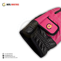 Guantes de Golf Ligeros de Cuero Genuino con Correa de Muñeca Ajustable para Uso Profesional y Práctica Diaria al Aire Libre