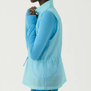 Chaqueta Deportiva de Manga Larga para Mujer, Impermeable, Transpirable, con Orificios para los Pulgares, Cierre Completo, para Tenis, Jogging y Entrenamiento - Product Image 5