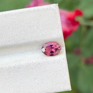 Pierre précieuse rose ovale non montée pour la fabrication de bijoux, pierre naturelle à facettes pour bague, pendentif, bijoux fins, vente en gros - Product Image 1