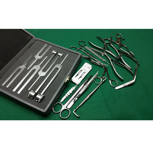 Ensemble d'instruments de diagnostic vétérinaire et chirurgical ORL de haute qualité, 30 pièces, en acier inoxydable, kit professionnel pour examen et procédure - Product Image 1