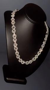 Cadena de Diamantes Moissanite para Mujer, Venta al Por Mayor, para Fiestas, Bodas y Eventos Nocturnos, Disponible para Exportación desde India - Product Image 2