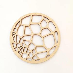 Juego de Posavasos Hexagonales de Bambú Directo de Fábrica, Tapetes y Almohadillas Antideslizantes Modernos, Increíblemente Elaborados por HRCRAFTVERSE - Product Image 4