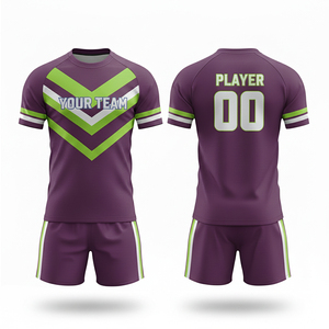 Camisetas de Fútbol Personalizadas con Colores y Diseños, Transpirables, Antibacterianas, de Secado Rápido, 100% Poliéster, Manga Corta, Estampado Frontal - Product Image 5