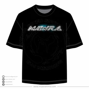 Custom <b>Mens</b> MMA BJJ Lifestyle Oversized Graphic T Shirt High Quality Digital Print <b>Black</b> Rose Heavyweight Cotton Tee Shirt - Product Image 2