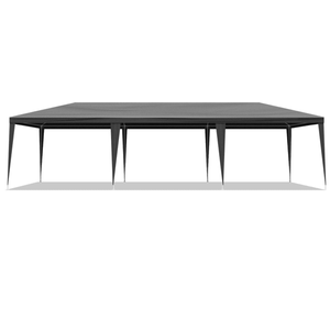 Tenda Nera 3x9m per Matrimoni ed Eventi all'Aperto con 8 Pareti Laterali Rimovibili e Tettoia Impermeabile per Cerimonie e Feste in Giardino - Product Image 2