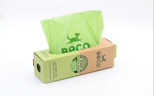 Bolsas para Desechos de Mascotas, Bolsas para Recoger Excrementos de Perro, Portátiles, con Estampados de Huellas, Artículos de Limpieza para Mascotas - Product Image 5