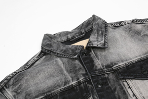 <b>Custom</b> Vintage Washed <b>Denim</b> Fabrics <b>Custom</b> <b>Denim</b> <b>Jacket</b> Men Men's <b>Jackets</b> - Product Image 4