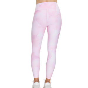 Leggings de Yoga Personalizados al por Mayor para Mujer, Cintura Alta, Spandex/Nylon Sólido, Transpirables, de Secado Rápido, para Entrenamiento, Fitness, Gimnasio, OEM, ODM - Product Image 2