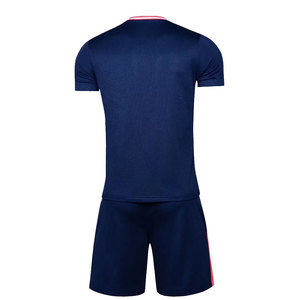 Uniforme de Fútbol de Primera Calidad para Hombre con Logotipo Personalizado, Color Sólido, Tela 100% Poliéster Transpirable, Disponible en Todos los Colores - Product Image 2