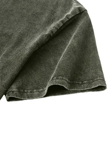 Camiseta Oversize Estilo Acid Wash para Hombre y Niño, Moda Urbana Casual, Uso Diario, Cómoda, Estilo Urbano - Product Image 2