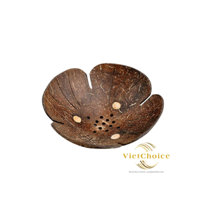 Bandeja de Coco Ecológica Hecha a Mano, Resistente, Apta para Lavavajillas y Segura para Alimentos, Porta Jabón de Concha, VIETCHOICE, Hecho en Vietnam, Precio Económico - Product Image 5