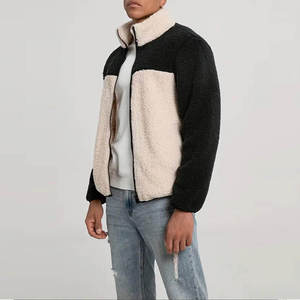Comfortable Feel And Strong Finish <b>Sherpa</b> <b>Fleece</b> <b>Jacket</b> With Breathable Warm Linin Durable <b>Sherpa</b> <b>Fleece</b> Winter <b>Jacket</b> - Product Image 6