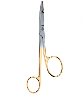 Tijeras Médicas de 5.5 Pulgadas para Enfermeras, Tijeras para Vendajes Lister para Enfermeras y Doctores, Tijeras de Acero Inoxidable de Alta Calidad - Product Image 1