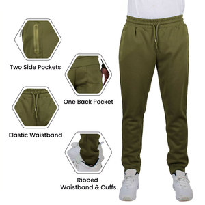 Ensemble de survêtement décontracté à capuche pour homme, coupe classique, personnalisable, séchage rapide, respirant, pour l'entraînement et le fitness, couleur unie - Product Image 4