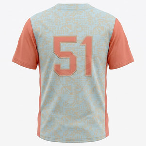 Maillot de baseball durable en tissu respirant, idéal pour les entraînements et les matchs quotidiens - Product Image 3