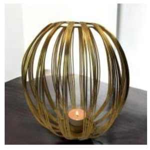 Support de bougie en métal gravé à la main au design créatif pour mariage, fête, hôtel, restaurant - Fournisseur indien - Product Image 1