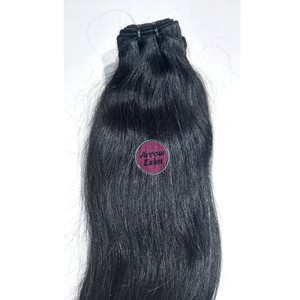 ผมแท้สีดำสนิทแบบเรมี่อินเดีย  แบบเย็บสองชั้นด้วยเครื่องจักร - Product Image 5