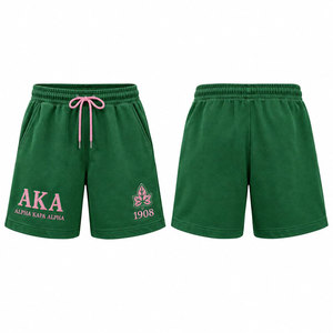Shorts Alpha Kappa Alpha pour femmes, vêtements de sororité grecque, shorts décontractés confortables pour la salle de sport, l'été et l'usage quotidien - Product Image 4