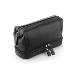 Trousse de Toilette Vintage en Cuir Véritable pour Hommes, Sac de Voyage Imperméable pour Cosmétiques, Trousse de Toilette en Cuir LNTB-0027 - Product Image 2
