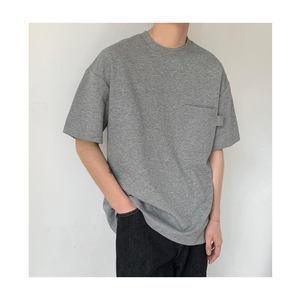 เสื้อยืดเทอร์รี่ผู้ชายคุณภาพดีเยี่ยม ระบายอากาศได้ดี แห้งเร็ว เป็นมิตรกับสิ่งแวดล้อม รับผลิตแบบ OEM สวมใส่สบาย ทอด้วยเทคนิคการถักทอที่ประณีต - Product Image 1