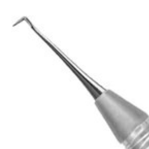 เครื่องมือขูดหินปูนแบบโค้ง 34/35 Jacquette Sickle Scaler สำหรับงานทันตกรรมปริทันต์ ทำจากเหล็กกล้าไร้สนิม ใช้สำหรับขูดคราบหินปูนและคราบพลัคบริเวณหลังเหงือก - Product Image 3