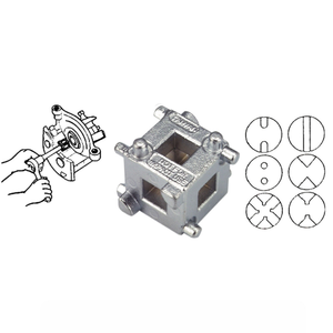 Herramienta de reemplazo de pistón de freno tipo cubo, bomba de aire de pistón de freno de disco con herramientas de accionamiento de 3/8" - Product Image 1