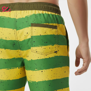 OEM <b>Men</b> Beach Shorts Custom Printing Quick Dry Swim <b>Trunks</b> Lightweight Casual Shorts <b>for</b> Pool Beach Holiday and Summer Wear - Product Image 4