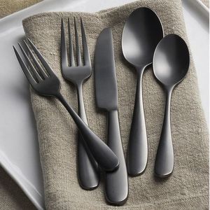 Premium Luxury Stainless Steel Metal Cutlery Set Elegant <b>Flatware</b> Collection For Fine Dining Homes Hotels And Restaurant Use - Product Image 2