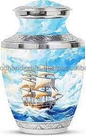 Venta al por mayor de urnas de cremación para hombres y mujeres, urnas decorativas, urnas hechas a mano, urnas conmemorativas para adultos, urnas de entierro - Product Image 3