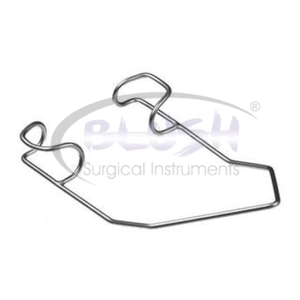 Best Quality Ophthalmic Instrument Temporal Approach Wire Speculum 14mm Rounded Blades By <b>Blush</b> Surgical - Product Image 6