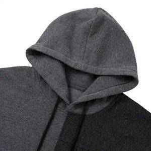 Sweat-shirts et sweats à capuche en polaire pour hommes en gros - Couleur unie, imprimé, 100 % polyester, respirant, séchage rapide - Product Image 2