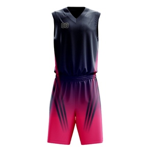 Uniforme de basket-ball tendance, tissu léger et respirant, coupe douce et confortable, nouveau design moderne, uniforme de basket-ball - Product Image 1
