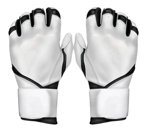 Gants de frappe de baseball durables, légers, ajustement flexible, forte adhérence, fermeture auto-agrippante, nylon et élasthanne, fabrication professionnelle - Product Image 4