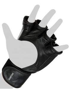 Guantes de agarre MMA personalizados PU o cuero sintético impreso artes marciales Kick Boxing entrenamiento guante de lucha - Product Image 5