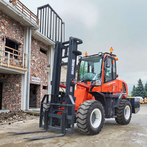 Nueva carretilla elevadora diésel para terreno rugoso 4WD, carretilla elevadora hidráulica con batería de 1,5 toneladas y 3 toneladas - Product Image 3