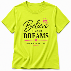 Camiseta Casual Rosa Personalizada de Alta Calidad para Mujer, Cuello Redondo, Manga Corta, Impresión por Transferencia de Calor, 100% Algodón Transpirable - Product Image 1
